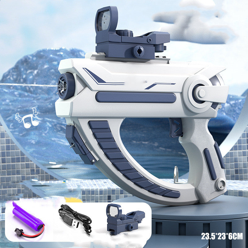 Summer Fully Automatic Electric Water Gun Rechargeable Long-Range Continuous Firing Party Game Kids Gift - LJ Enterprise