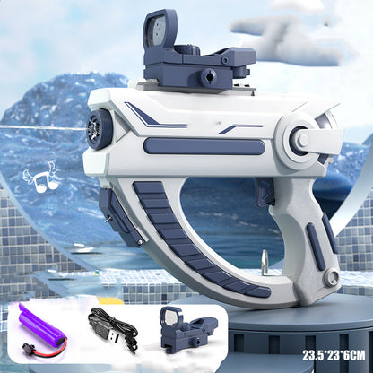 Summer Fully Automatic Electric Water Gun Rechargeable Long-Range Continuous Firing Party Game Kids Gift - LJ Enterprise