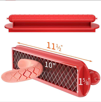 Cut Sausage Cutter Ham Kitchen Supplies Barbecue Tools Hot Dog Cutters - LJ Enterprise