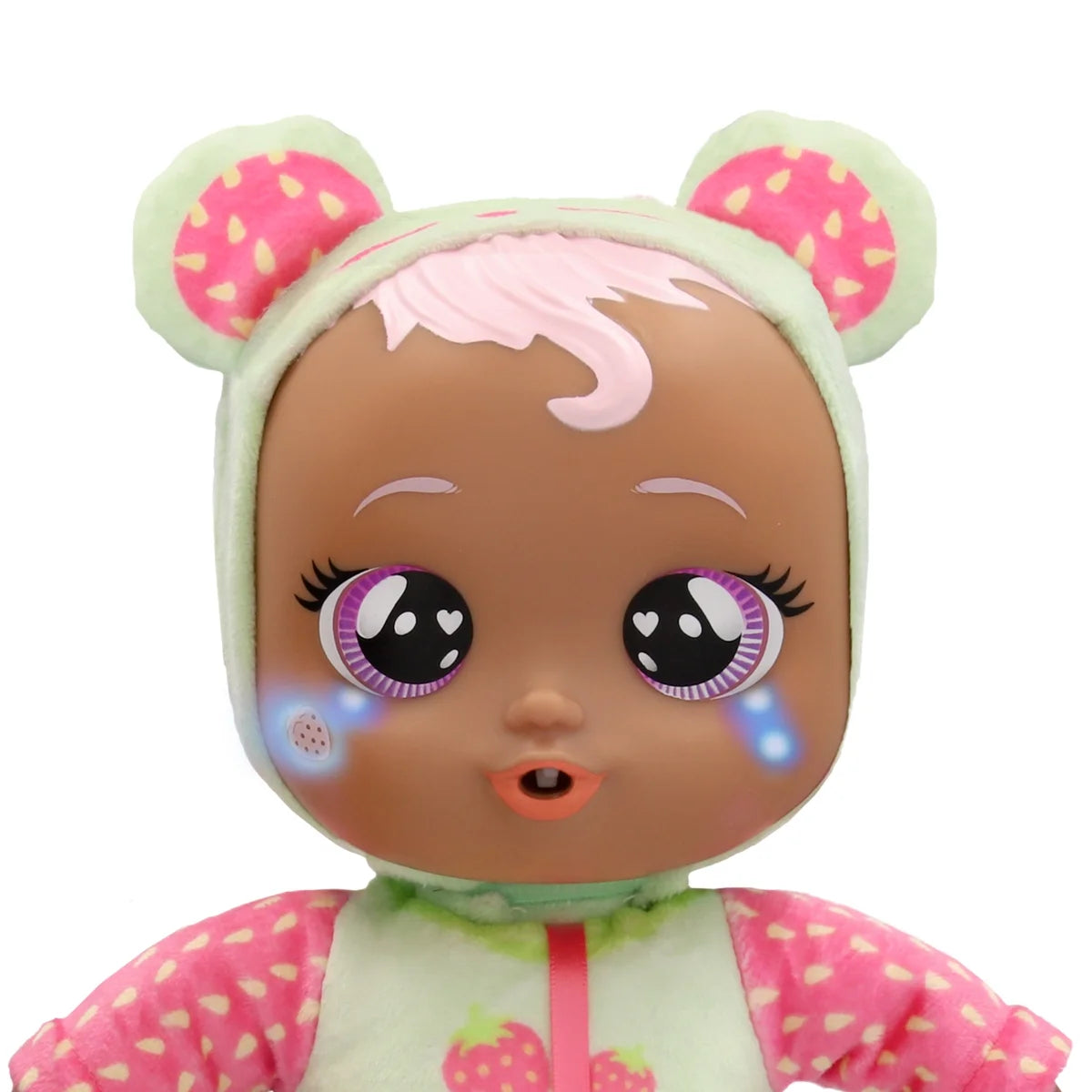 Mealtime Mindy 11.4" Baby Doll W/ 4 Accessories, 15 Sounds and Reactions