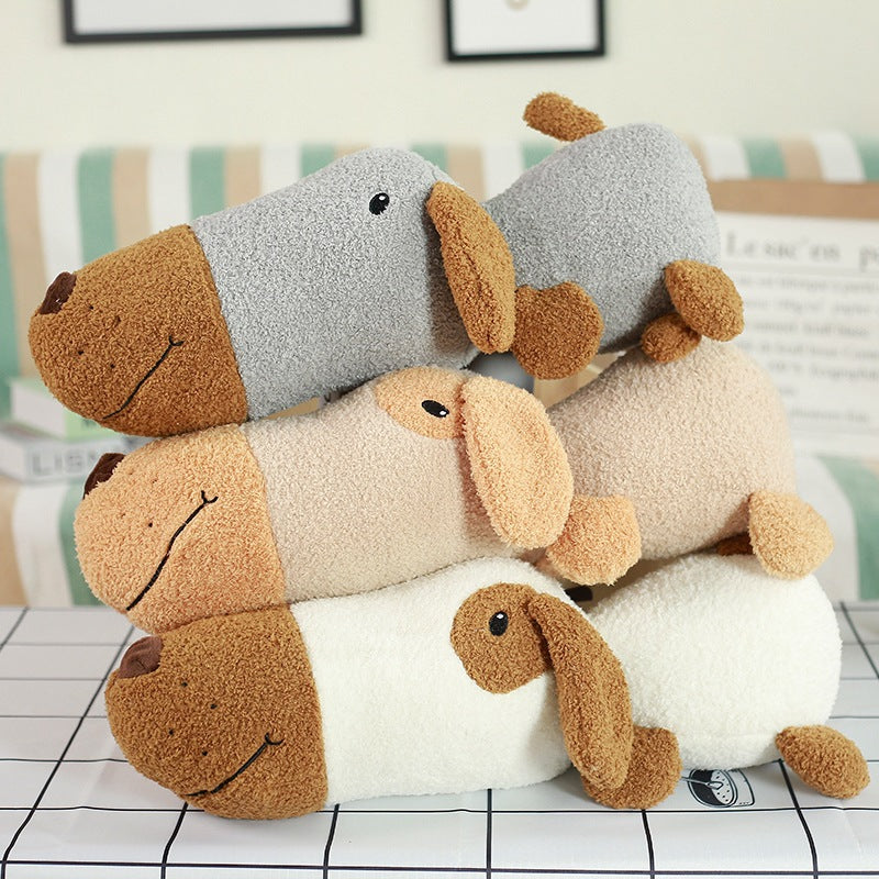 Dog plush doll pillow