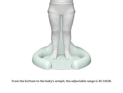 Baby Standing Red Mouth Duck Bath Table Hands-free Shower Non-slip Spine Protection Adjustable
