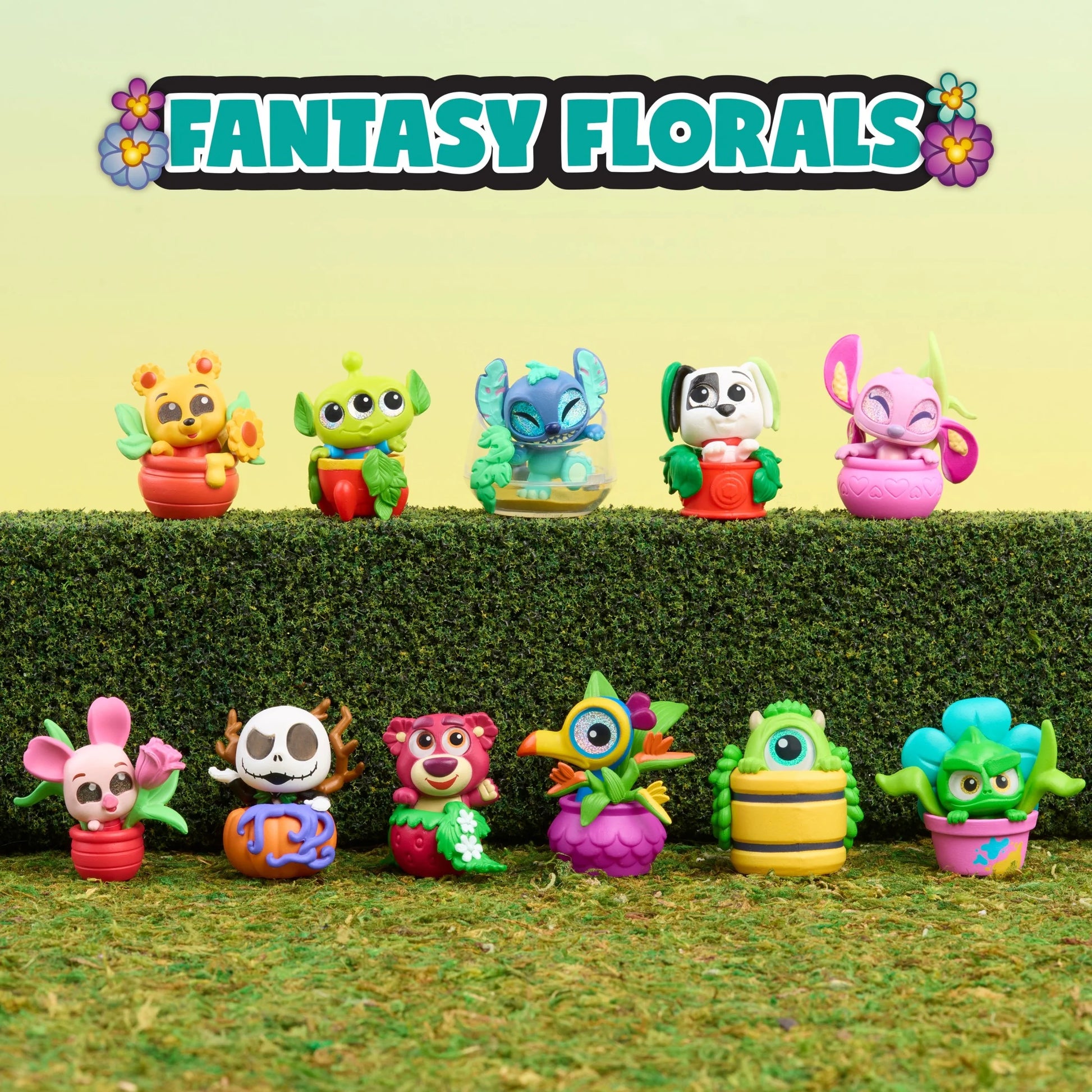 in Full Bloom Multi Peek Series 15 - Mystery Floral Themed Mini Figures, Assemble and Display, Collectible Disney Surprise Toy, for Collectors, Kids Toys for Ages 5 Up