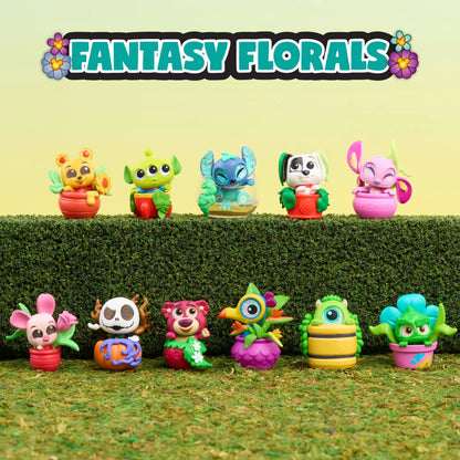 in Full Bloom Multi Peek Series 15 - Mystery Floral Themed Mini Figures, Assemble and Display, Collectible Disney Surprise Toy, for Collectors, Kids Toys for Ages 5 Up