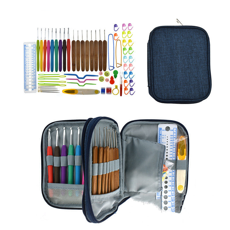 New product crochet bamboo handle crochet set - LJ Enterprise