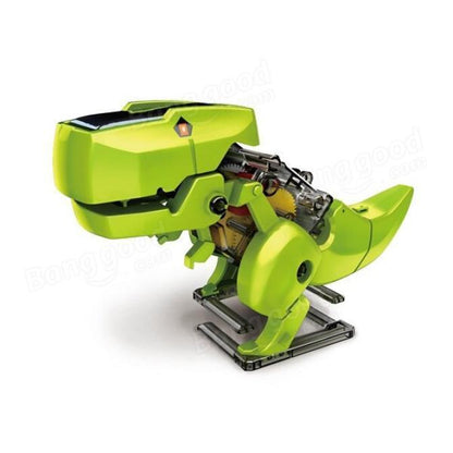 DIY 4in1 Transforming Solar Powered DinoRobot - LJ Enterprise