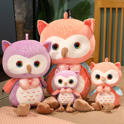 Owl Doll Plush Toy Children Comfort Ragdoll Pillow