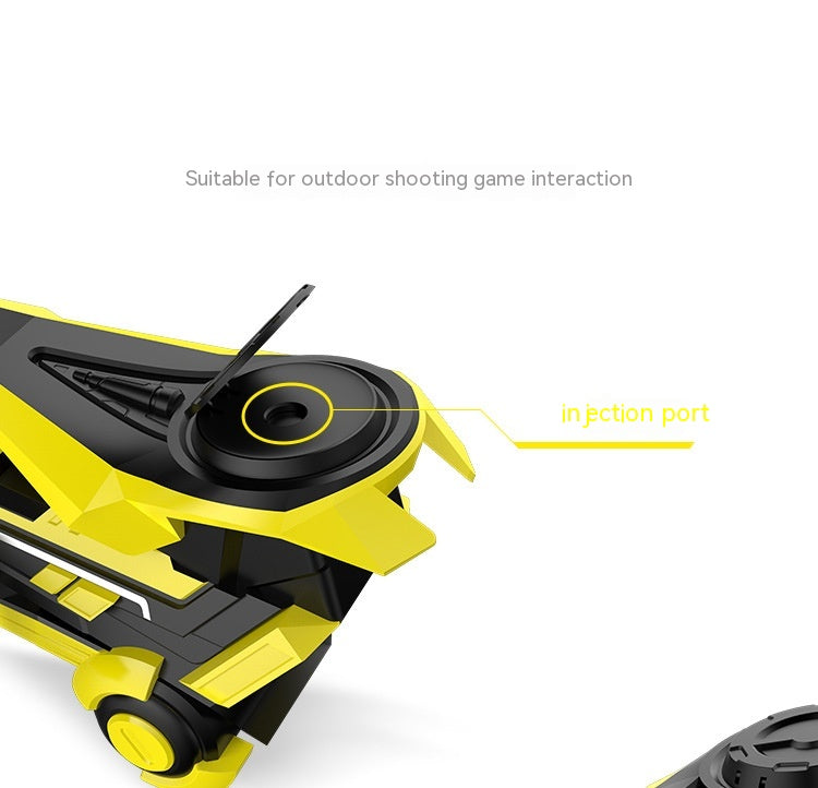 Senyi Wasp Soft Bullet Gun Mechanical Arm Electric Continuous Hair CS Water Bomb Transmitter Battle Children Toy Gun Model - LJ Enterprise