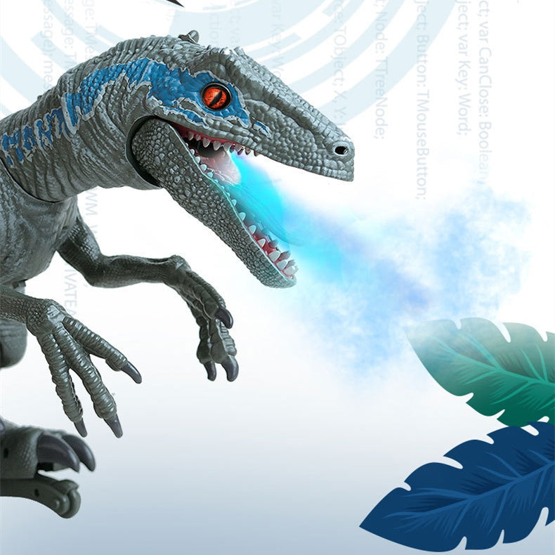 Simulation electric induction toy remote control dinosaur