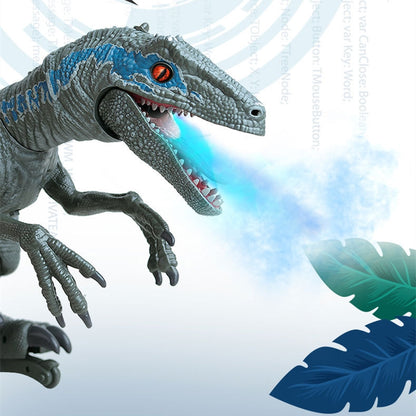 Simulation electric induction toy remote control dinosaur