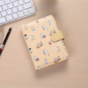 King Valley Ukiyoga Creative Cartoon Magnetic Buckle Notebook