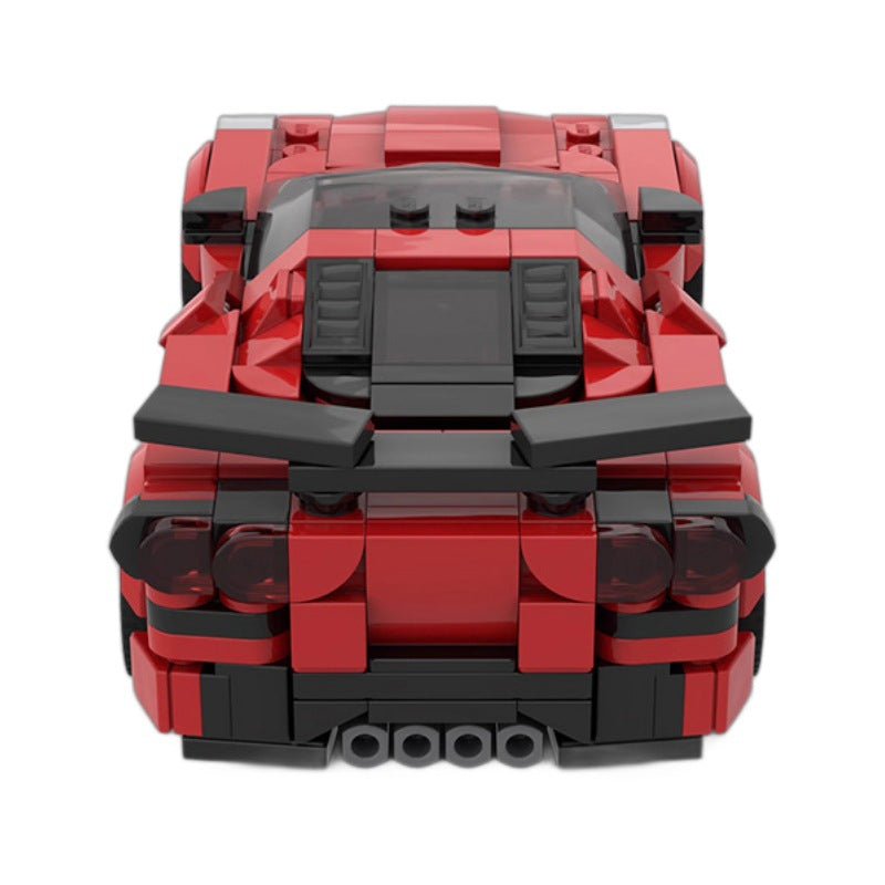 Building Block Set Assembled Z06 Classic Speed Series Toys