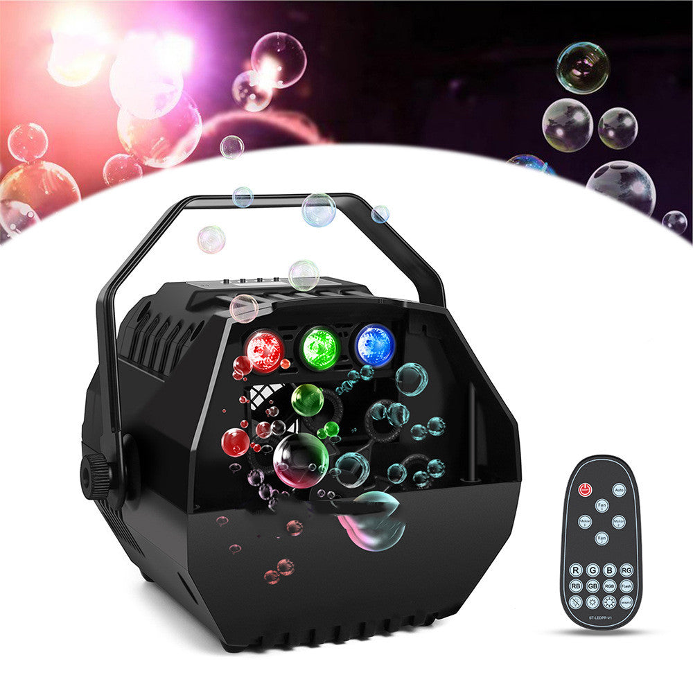 LED Mini Stage Effect Bubble Machine