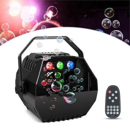 LED Mini Stage Effect Bubble Machine