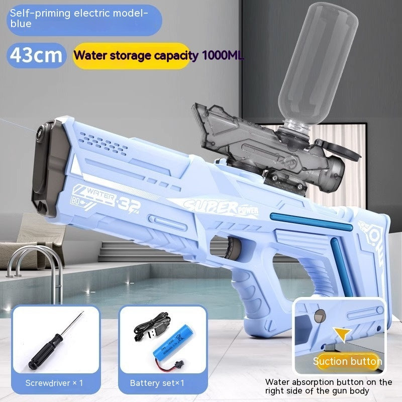 Children's Large Automatic Electric Water Suction Gun Toy - LJ Enterprise