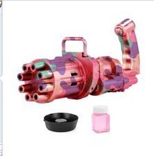 Semi-Automatic Electric Bubble Machine Toy