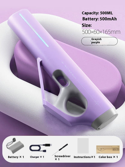 Pulse Electric Continuous Hair Water Gun Children's Toy Automatic Water Absorption Large Capacity - LJ Enterprise