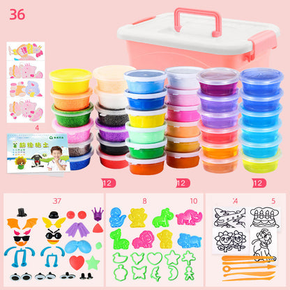 Super light clay 36 color set clay diy toy plasticine