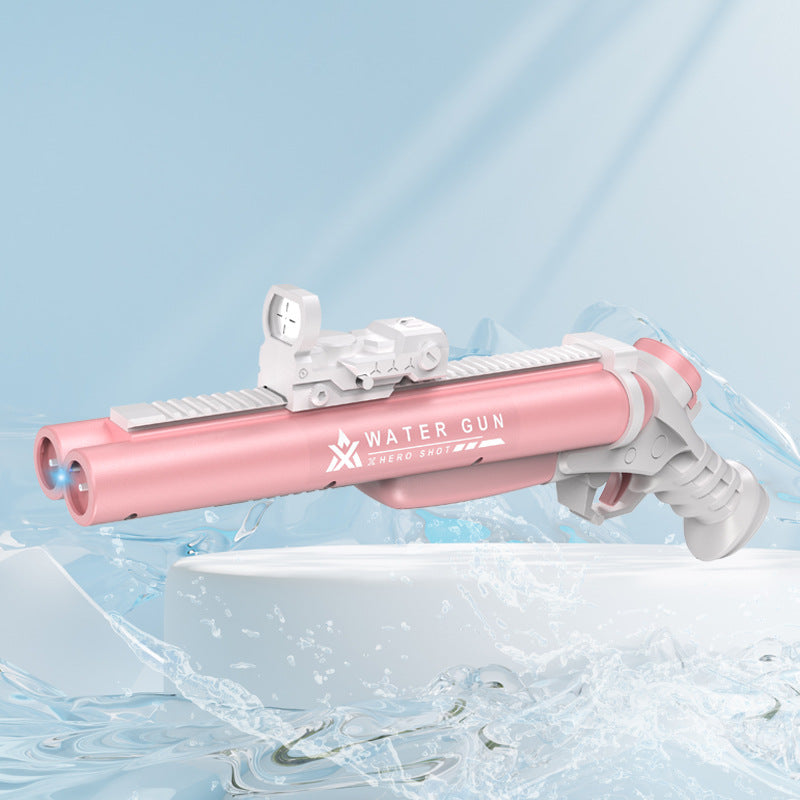 Amazon Tiktok Electric Water Gun Toy Double-shot Hole Continuous Hair Automatic Water Playing Gun Glock - LJ Enterprise