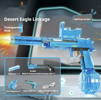 New Fire Light Effect Electric Water Gun - LJ Enterprise