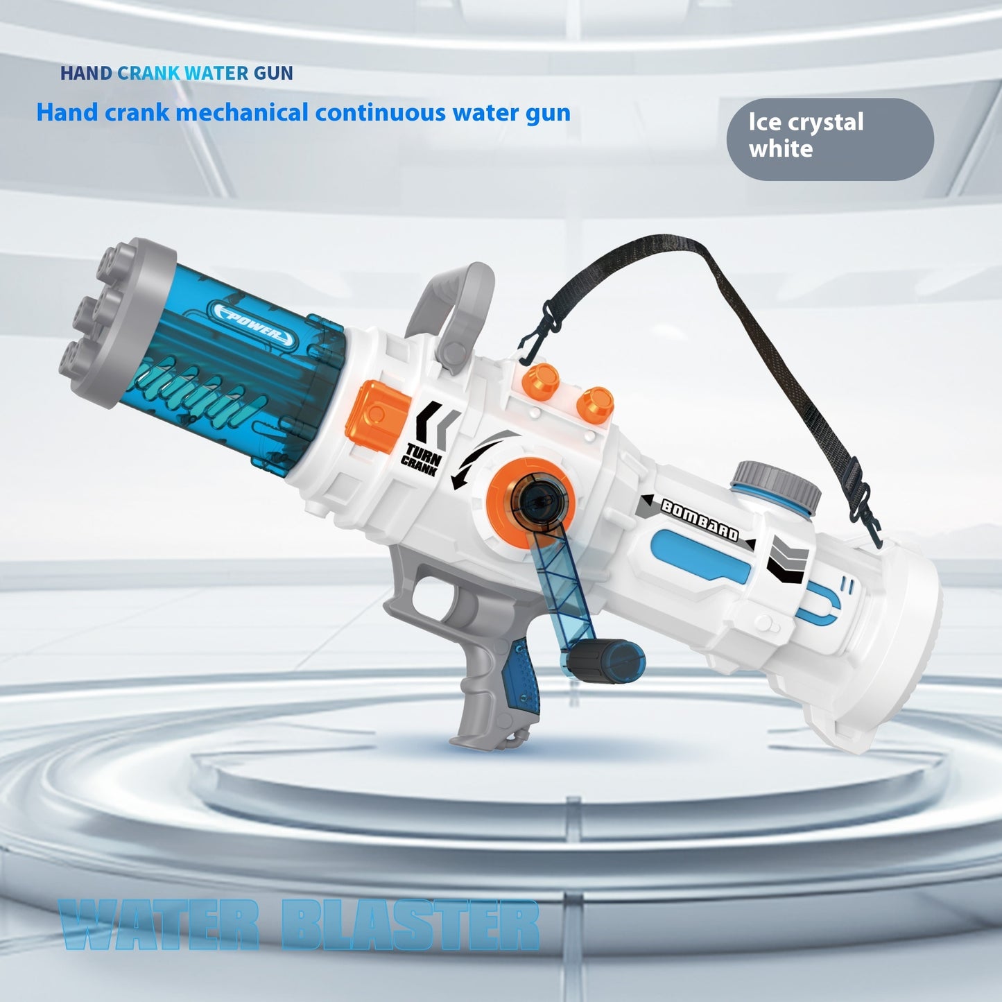 Continuous Hand-cranking Gatling Water Gun - LJ Enterprise