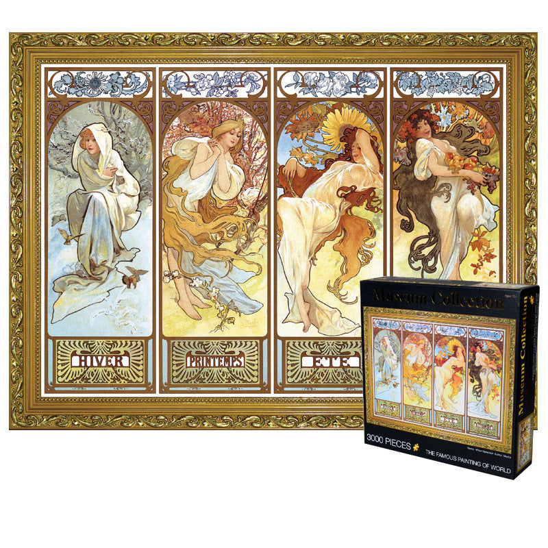 Large Three-dimensional Puzzle