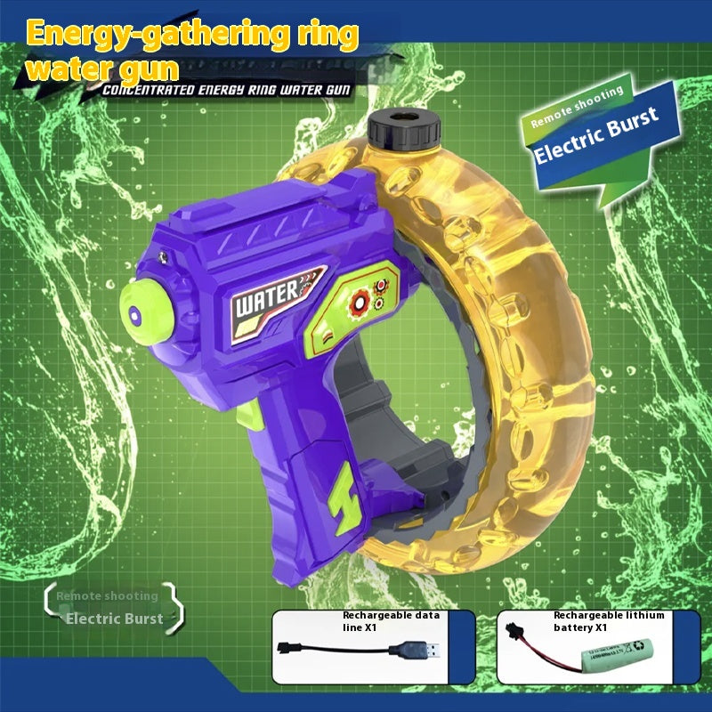 Energy-concentrating Loop Electric Water Gun Toy Summer Water Fight - LJ Enterprise