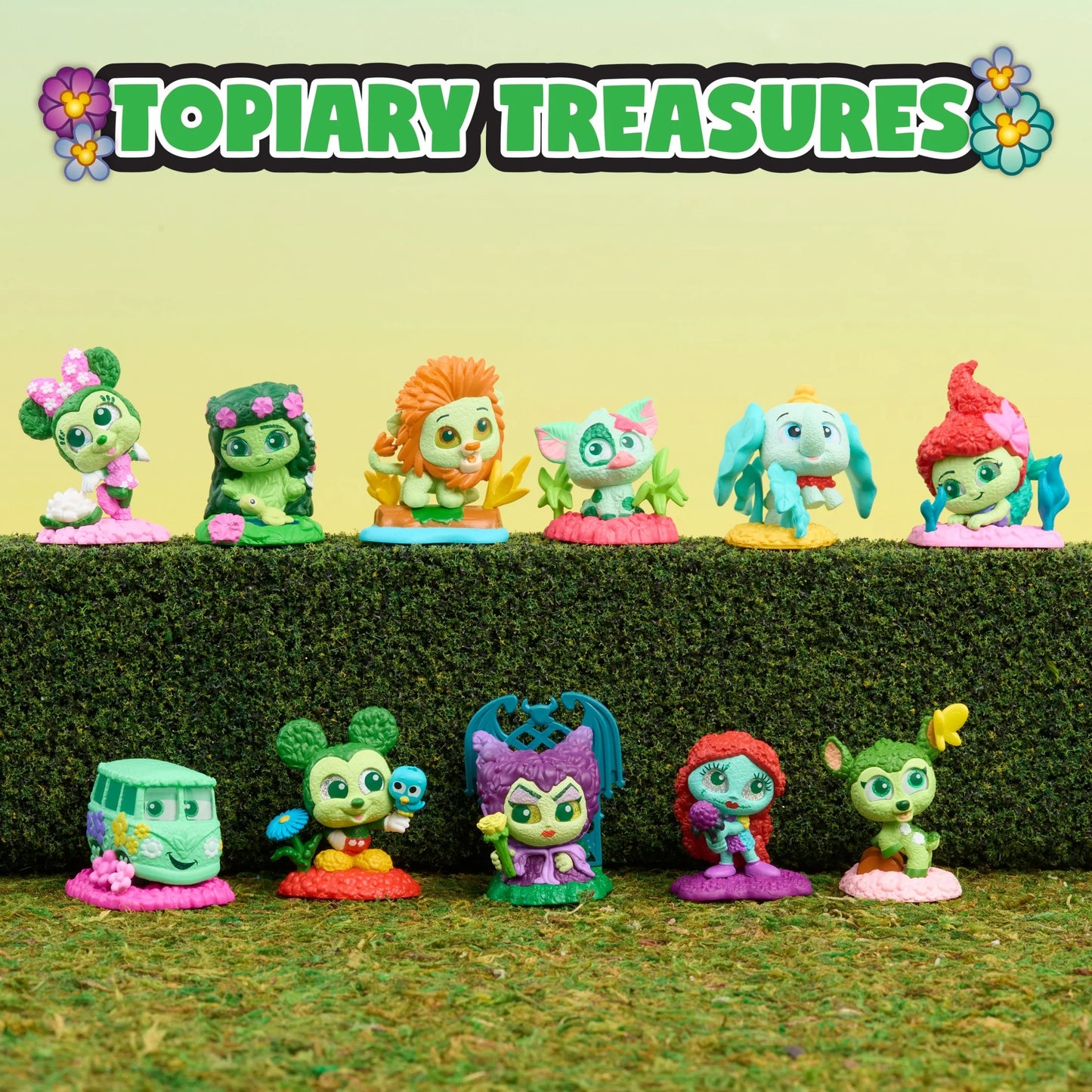 in Full Bloom Multi Peek Series 15 - Mystery Floral Themed Mini Figures, Assemble and Display, Collectible Disney Surprise Toy, for Collectors, Kids Toys for Ages 5 Up