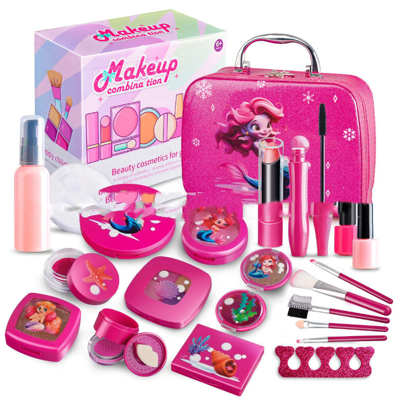 Imitation Jewelry Vanity Sets Girls' Makeup Princess-themed Bags Playhouse Sets