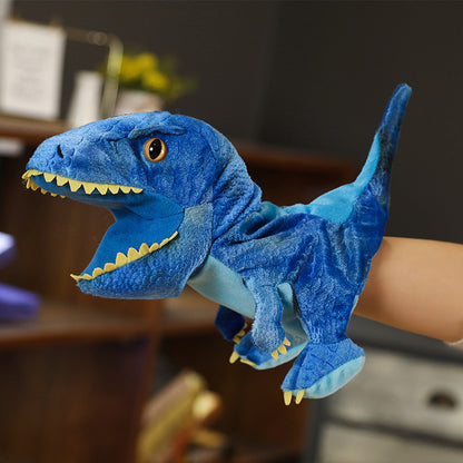 Cute Cartoon Dinosaur Hand Puppet Plush Toy Parent-child Baby
