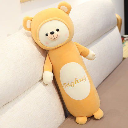 Long Pillow Bed Sleeping Monkey Pillow