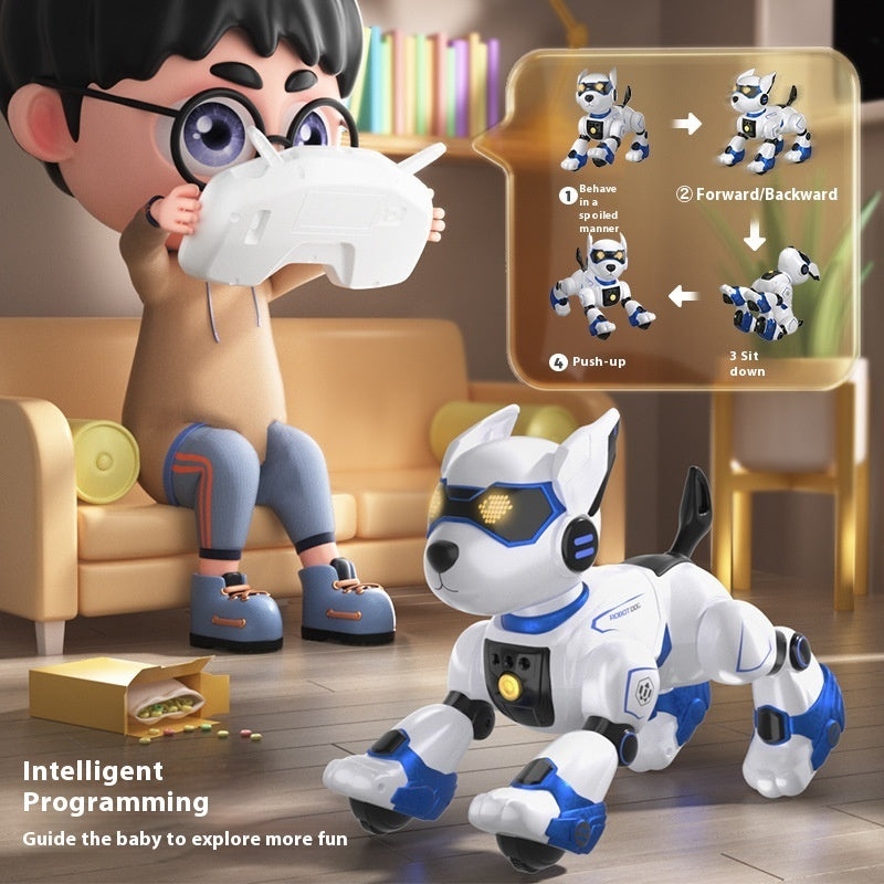 Intelligent Robot Dog Children Voice Control Toy Doggy Remote Control