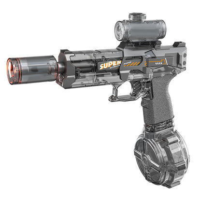 New Ice Mouse Ice Explosion Electric Water Gun Children's High-speed Continuous Hair Linkage Reloading Large Capacity Water Pistols Toy - LJ Enterprise