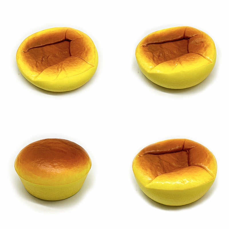 Simulation Butter Same Style Bread Slow Rebound Super Soft Cake Squeezing Toy Decompression Toy