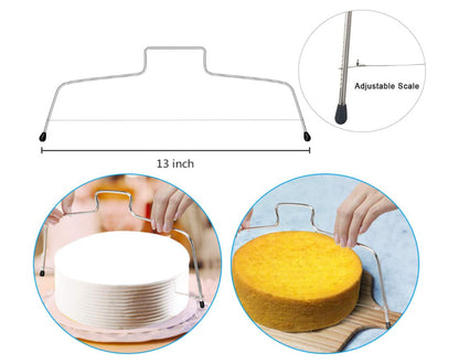 Decorating Tools Kit Baking Supplies Set With Revolving Cake - LJ Enterprise