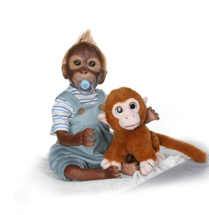 Fashion Toys New Cute Twin Monkey Dolls