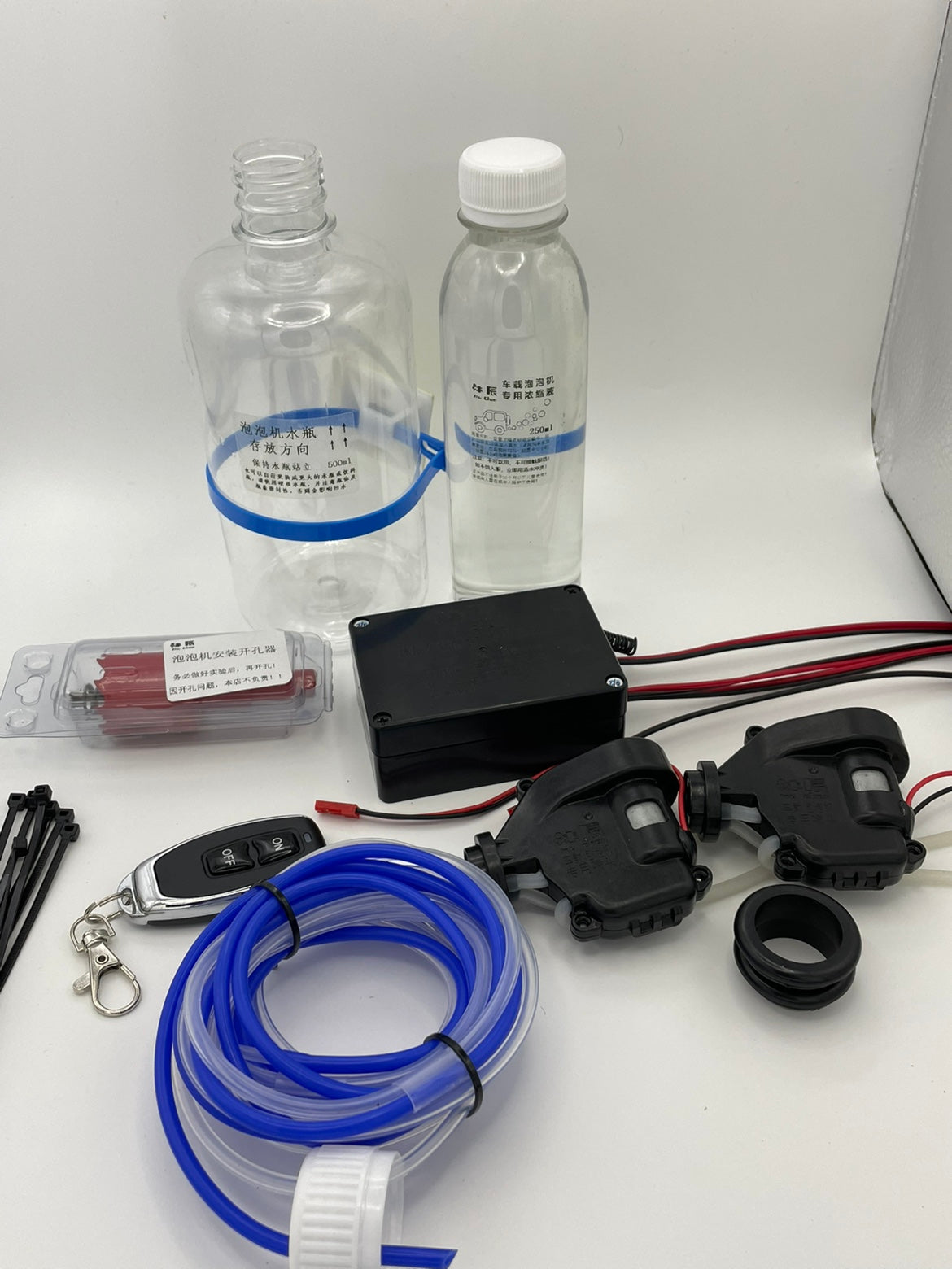 Car Mounted Remote Control Modification Bubble Machine