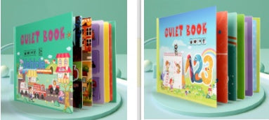 Children's Educational Wooden Books To Read