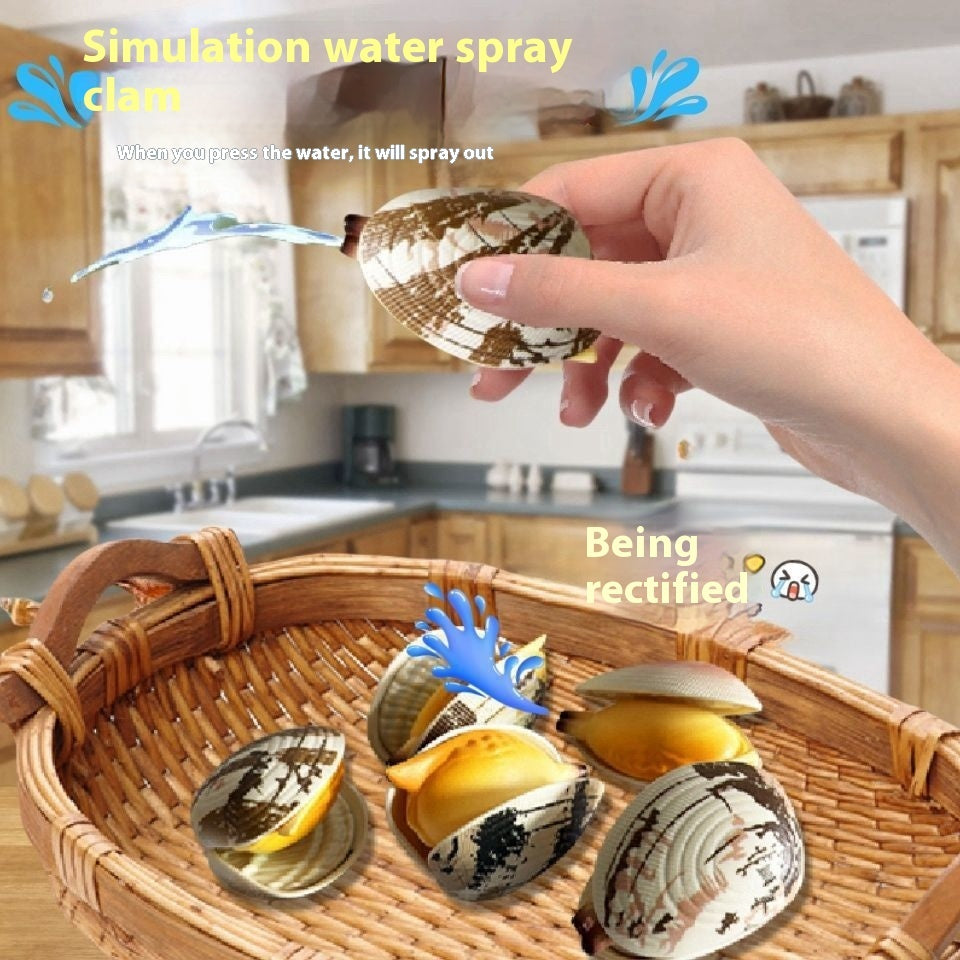 Clam Water Gun Trick Water Toy - LJ Enterprise