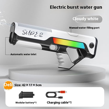 Automatic Feeding Electric Water Gun Children Playing With Water Toys - LJ Enterprise