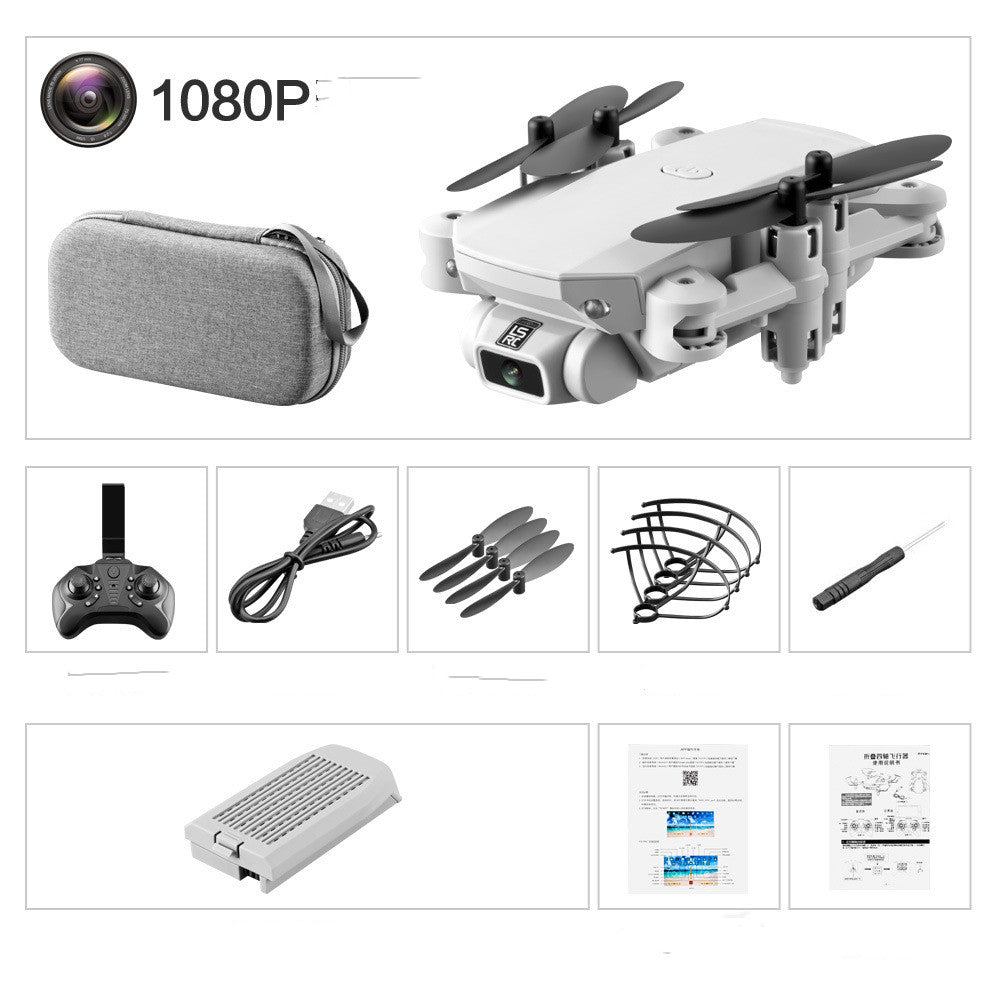 Folding fixed height toy remote control plane