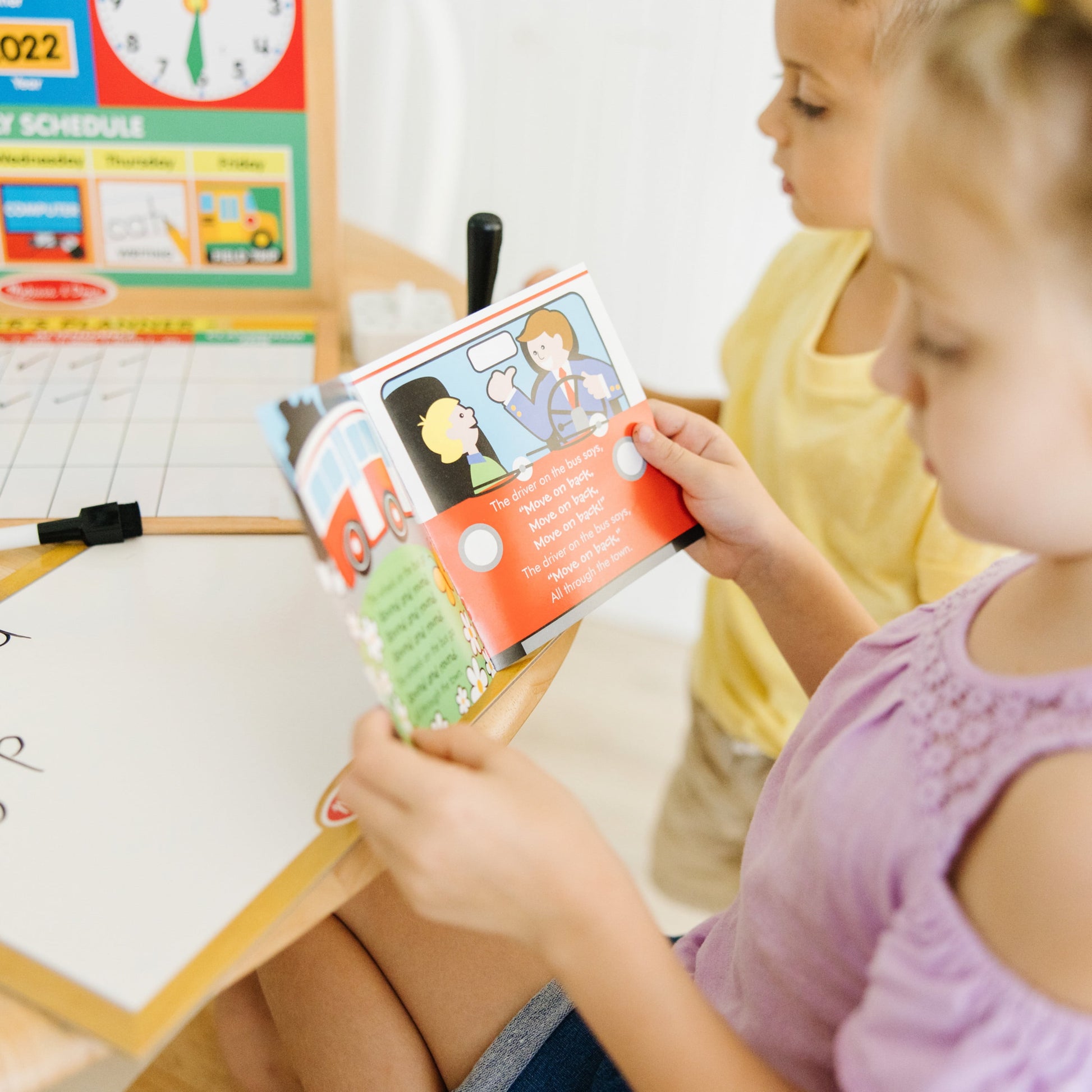 School Time! Classroom Play Set Game - Be Teacher or Student - FSC Certified