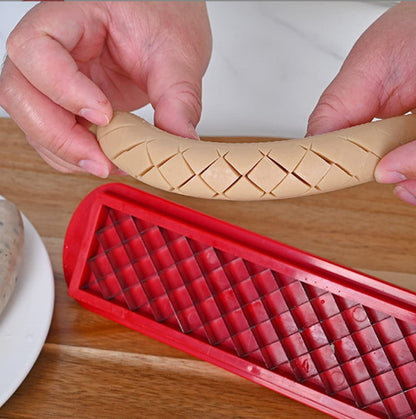 Cut Sausage Cutter Ham Kitchen Supplies Barbecue Tools Hot Dog Cutters - LJ Enterprise