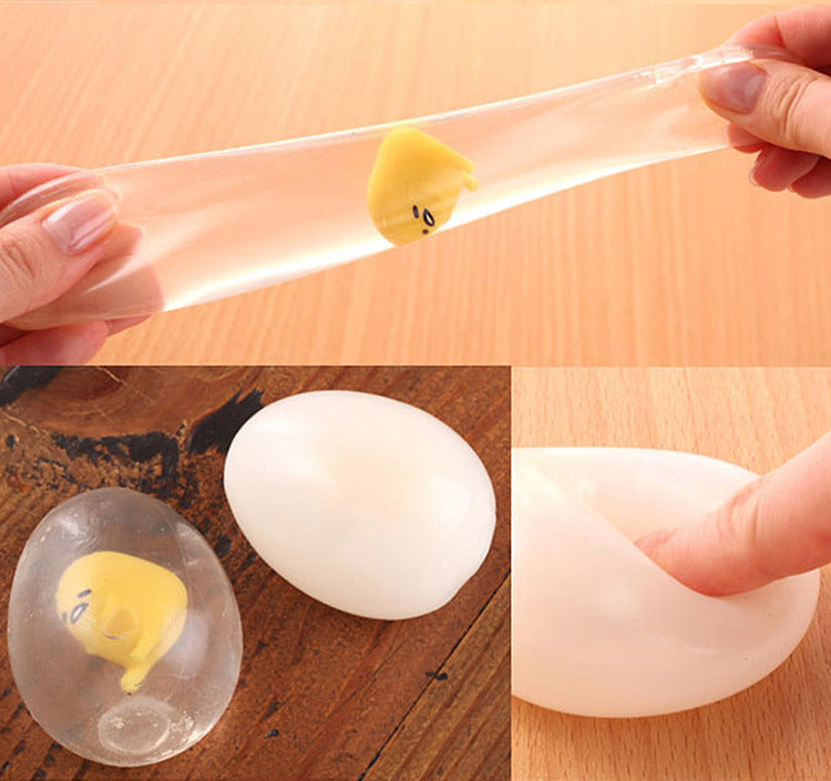 Boiled egg vent toy