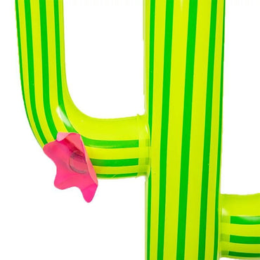 Inflatable cactus ring toy