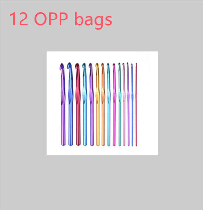 Crochet Hook Set Of 14 Alumina Crochet Hooks Hyuna Style Wool Crochet Tool - LJ Enterprise
