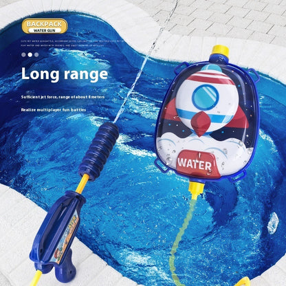 Children's Backpack Water Gun Large Capacity Beach Toys - LJ Enterprise