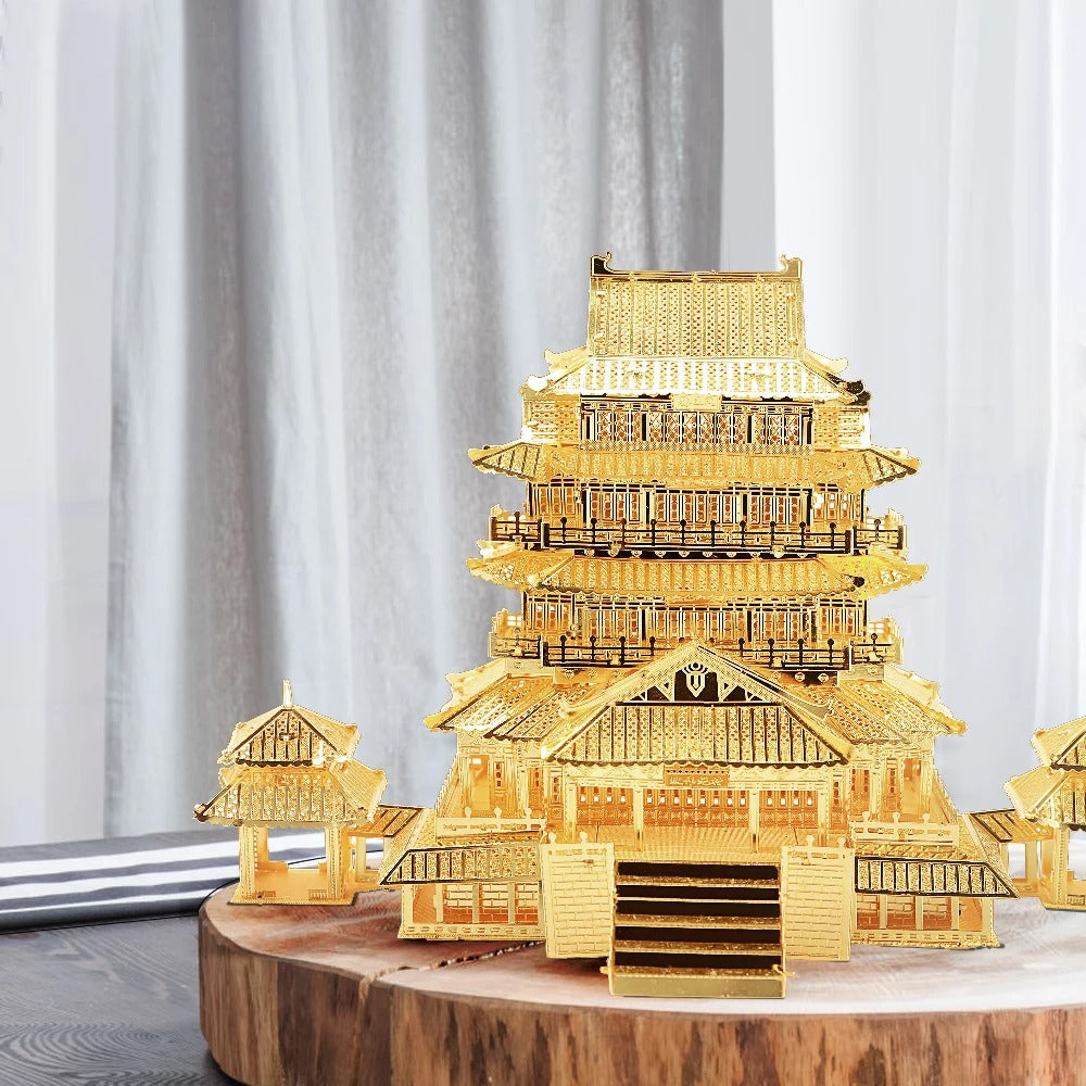 Metal Assembly Model 3D Three-dimensional Ancient Architecture