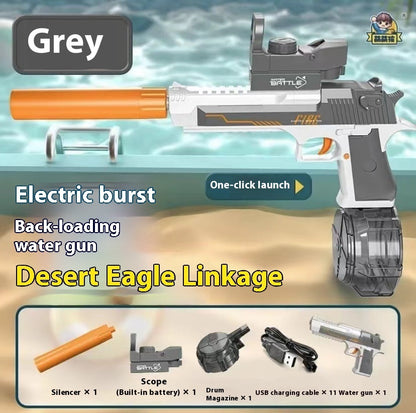 New Fire Light Effect Electric Water Gun - LJ Enterprise