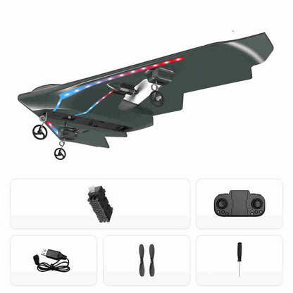 Remote Control Fixed Wing Toy Foam Glider Flight Control Electric